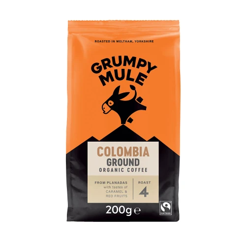 Grumpy Mule Ground Coffee - Colombia 200g