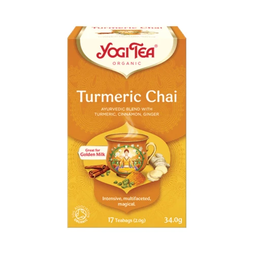 Yogi Tea Turmeric Chai 6 x 17bags