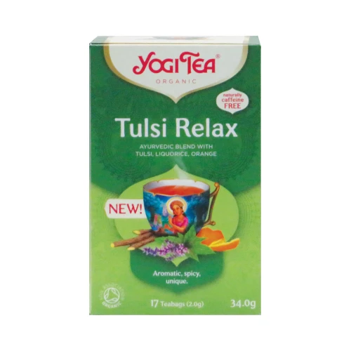 Yogi Tea Tulsi Relax Teabags 6 x 17bags