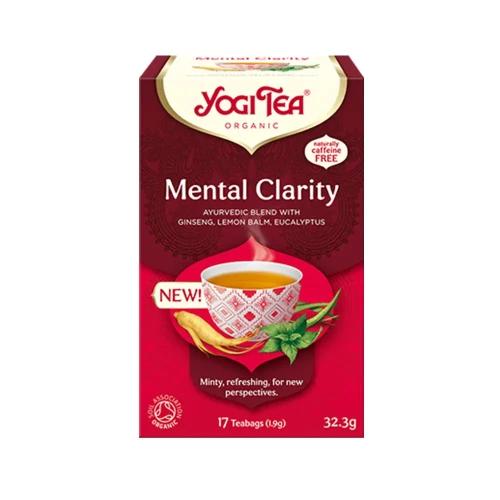 Yogi Tea Mental Clarity Teabags 6 x 17bags