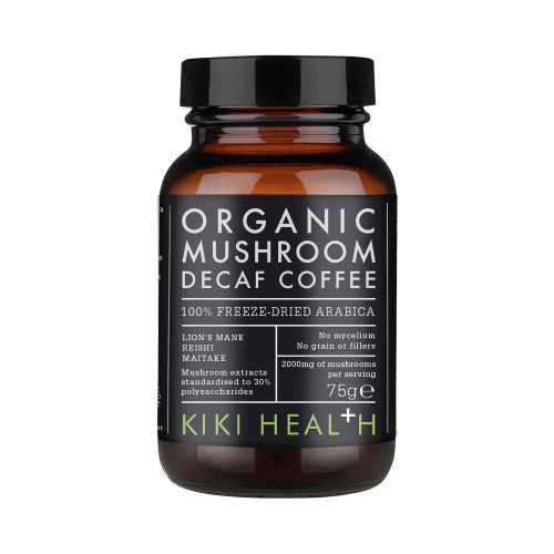 KIKI Health Mushroom Extract Decaffeinated Coffee Powder 1 x 75g