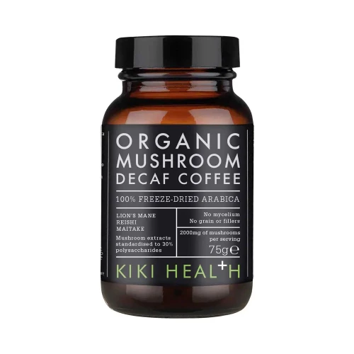 KIKI Health Mushroom Extract Decaffeinated Coffee Powder 1 x 75g