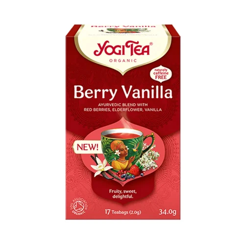 Yogi Tea Berry Vanilla 17bags