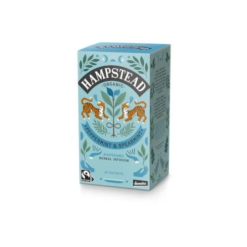 Hampstead Tea Peppermint Infusion Demeter 20 bags