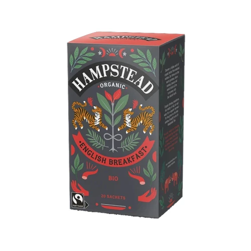 Hampstead Tea English Breakfast Tea Single Estate Demeter 20 bags