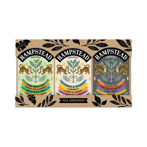 Hampstead Tea Gift Pack 3 x Selection Tea Box 4 * 60bags