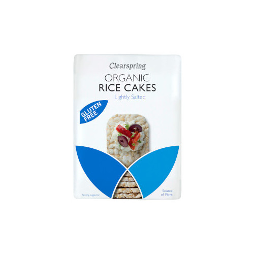 Clearspring Rice Cakes Lightly Salted 130g