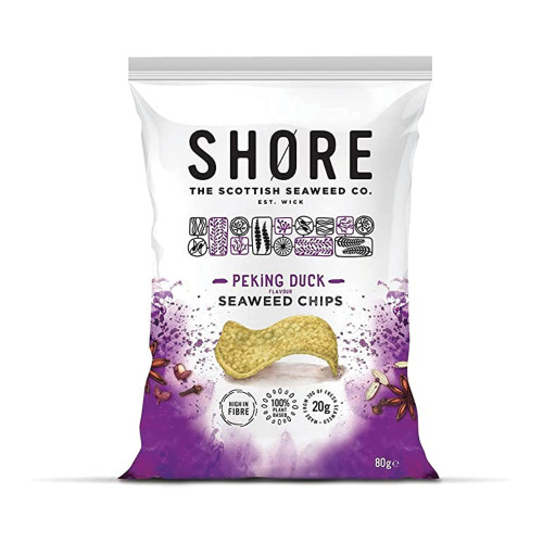Shore Seaweed Chips Peking Duck 12 x 80g