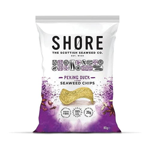 Shore Seaweed Chips Peking Duck 12 x 80g