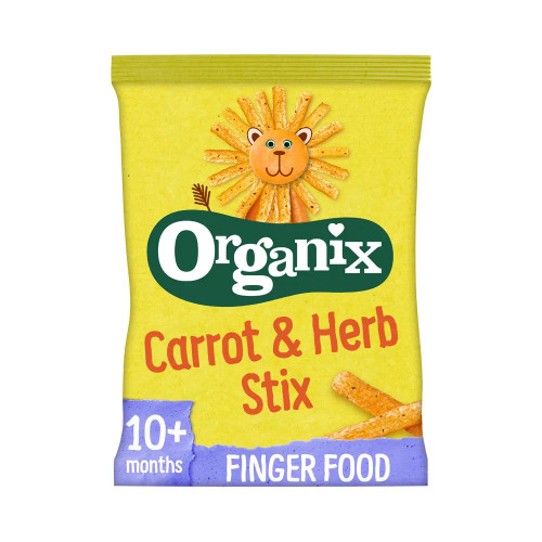 Organix Carrot & Herb Stix - 10 Months + 6 x 15gm