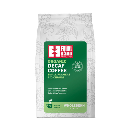 Equal Exchange Coffee Beans - Decaffeinated (Swiss Water) 8 * 200g
