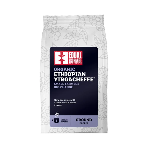 Equal Exchange Roast & Ground Ethiopian Yirgacheffe 8 * 200g