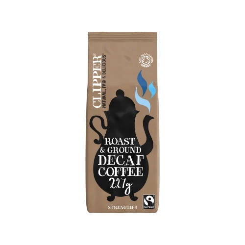 Clipper Roast & Ground Coffee Decaffeinated 227g