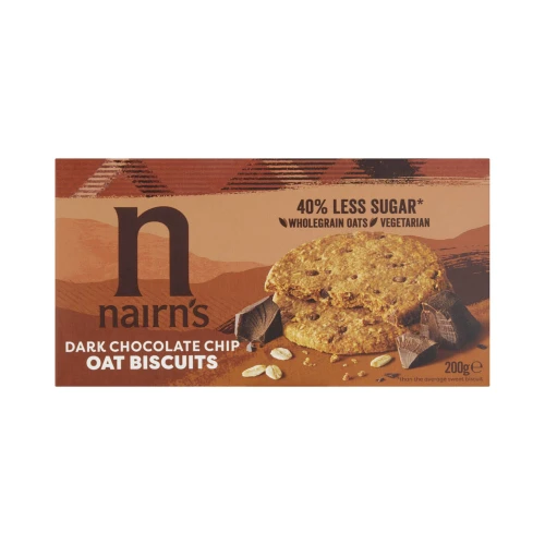 Nairn's Oat Biscuit Chocolate Chip 8 x 200g