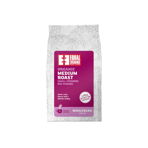 Equal Exchange Coffee Beans Medium Roast 1 kg
