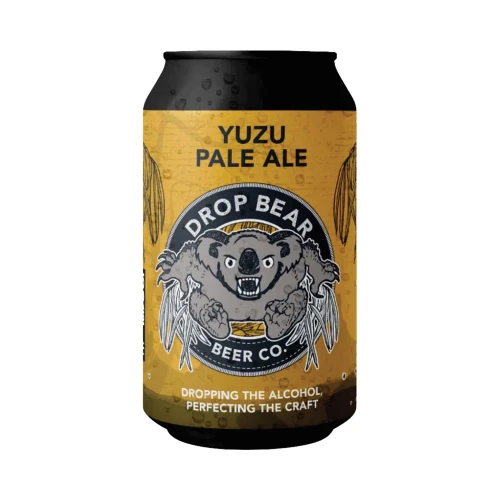 Drop Bear Beer Co Yuzu Pale Ale 0.5% 12 x 330ml