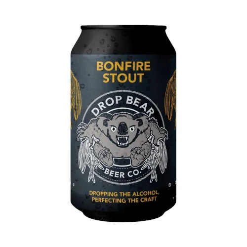Drop Bear Beer Co Bonfire Stout 0.5% 12 x 330ml