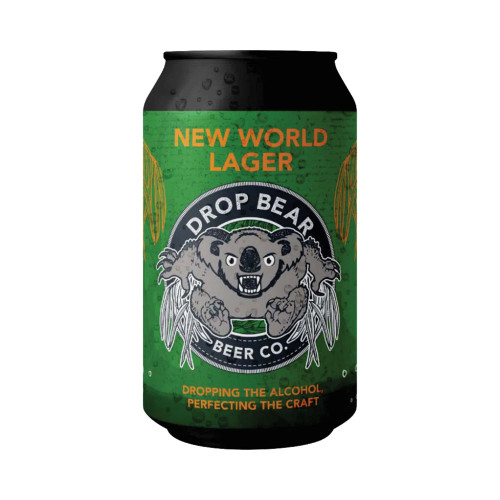 Drop Bear Beer Co New World Lager 0.5% 12 x 330ml