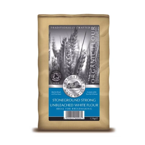 Bacheldre Watermill Stoneground Strong Unbleached White Flour 1.5kg