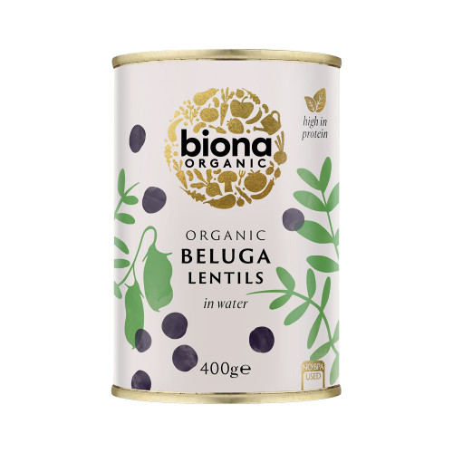 Biona Beluga Lentils 400g