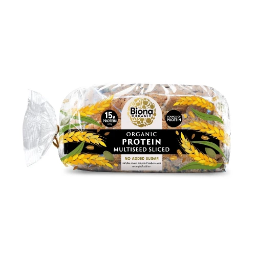 Biona Protein Multiseed Sliced Bread 400g Org