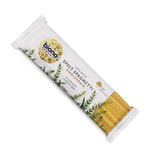 Biona Wholegrain Spelt Spaghetti 500g Org