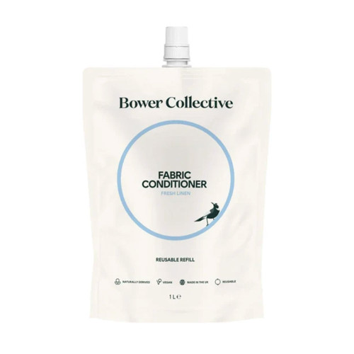 Bower Collective Fabric Conditioner Fresh Linen Refill 1ltr