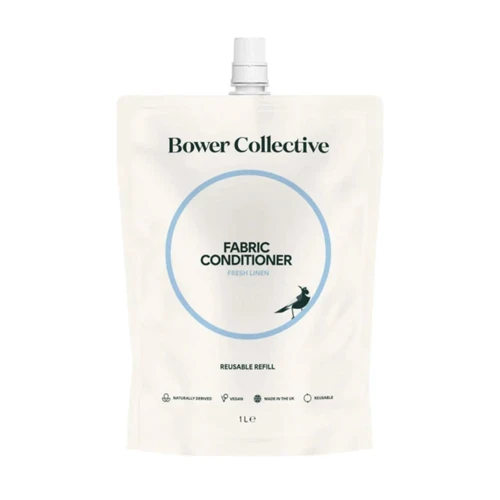 Bower Collective Fabric Conditioner Fresh Linen Refill 1ltr
