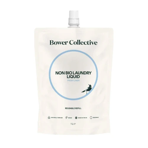 Bower Collective Fresh Linen Laundry Liquid Refill 1L