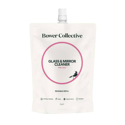 Bower Collective Glass & Mirror Spray Pink Salt Refill 1L