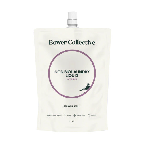 Bower Collective Non-Bio Lavender Laundry Liquid Refill 1L