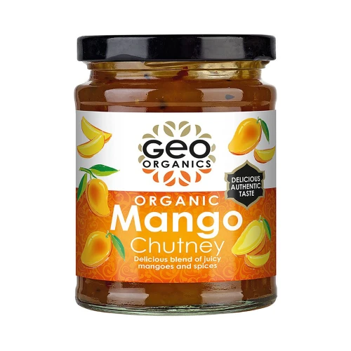 Geo Organics Organic Mango Chutney 6 * 370g