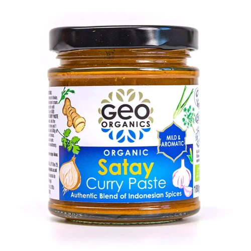 Geo Organics Paste - Indonesian Satay 6 * 180g