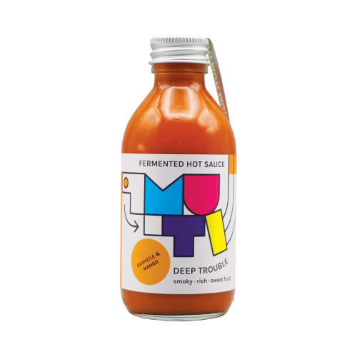 Muti Deep Trouble Fermented Chipotle & Mango Hot Sauce 12 * 200ml