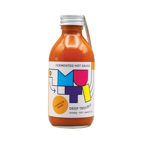Muti Deep Trouble Fermented Chipotle & Mango Hot Sauce 12 * 200ml