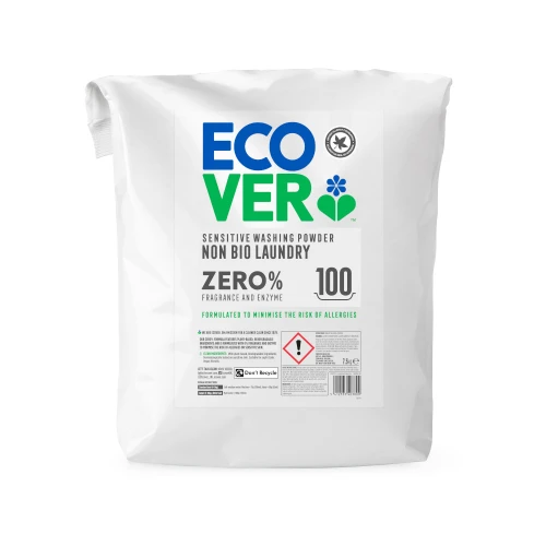 Ecover Zero Washing Powder Zero Fragrance Free 7.5kg