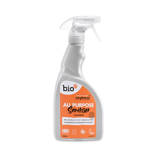 Bio-D All Purpose Sanitiser Spray Mandarin 500ml
