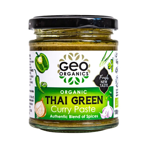 Geo Organics Paste - Thai Green Curry 6 * 180g