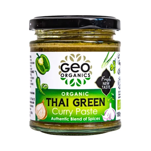 Geo Organics Paste - Thai Green Curry 6 * 180g