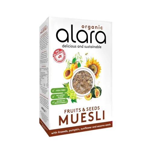 Alara Fruit and Seed Museli 650g