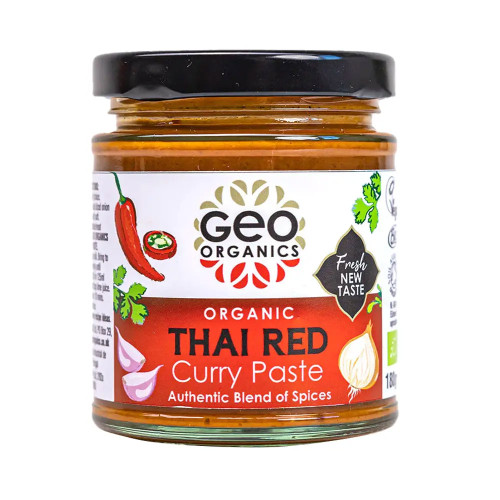 Geo Organics Paste - Thai Red Curry 6 * 180g