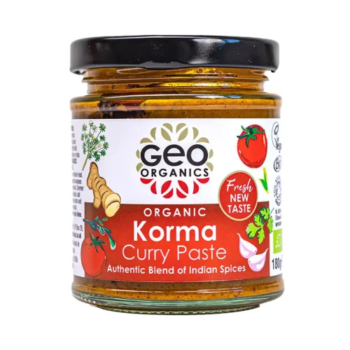 Geo Organics Korma Curry Paste 180g