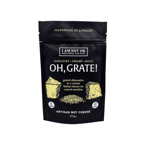 I AM NUT OK Oh Grate! Vegan Hard Cheese Alternative 6 * 100g