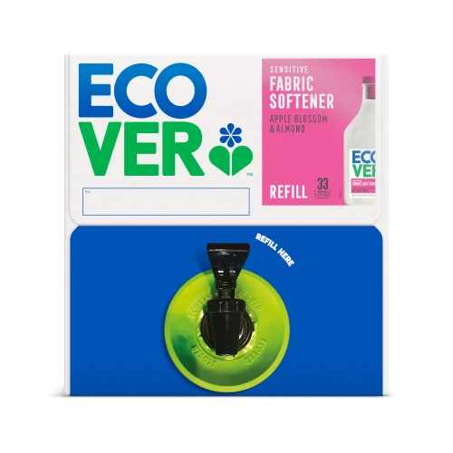 Ecover Fabric Softener Apple Blossom and Almond tap Required 15Ltr