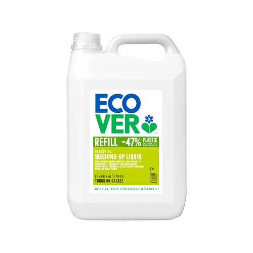 Ecover Washing Up Liquid - Lemon & Aloe Vera 5 ltr