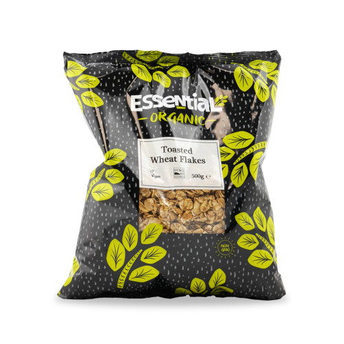 Essential Toasted Wheat Flakes 500g