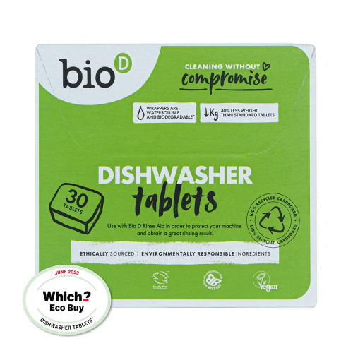 Bio-D Dishwasher Tablets 8 x 30