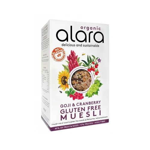 Alara Wholefoods Goji & Cranberry Muesli 450g