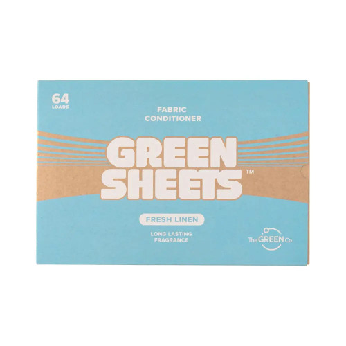GreenSheets Fresh Linen Fabric Conditioner Sheets 64 Loads 10 * 64pcs