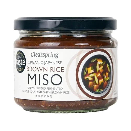 Clearspring Miso - Brown Rice (Unpasteurised)(Jar) 6 * 300g